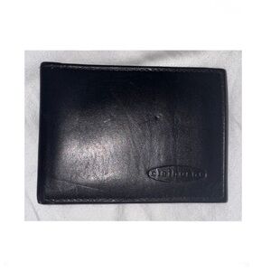 Claiborne Black Leather Wallet